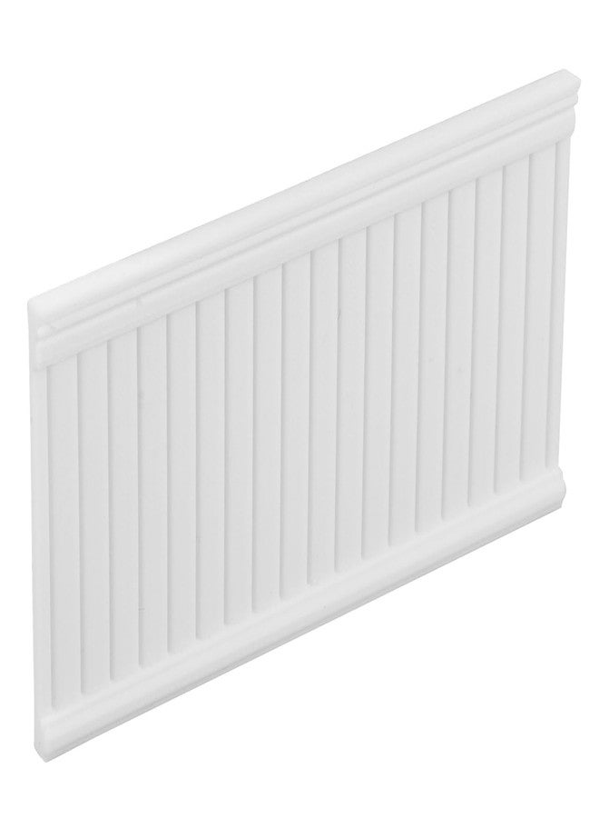JOINPAYA Miniature Dollhouse Accessories 4Pcs Wainscoting Panels Decorative Wall Trim for Doll House Interior Paneling Compact 3.74X2.16In Mini Home D Cor - Image 1